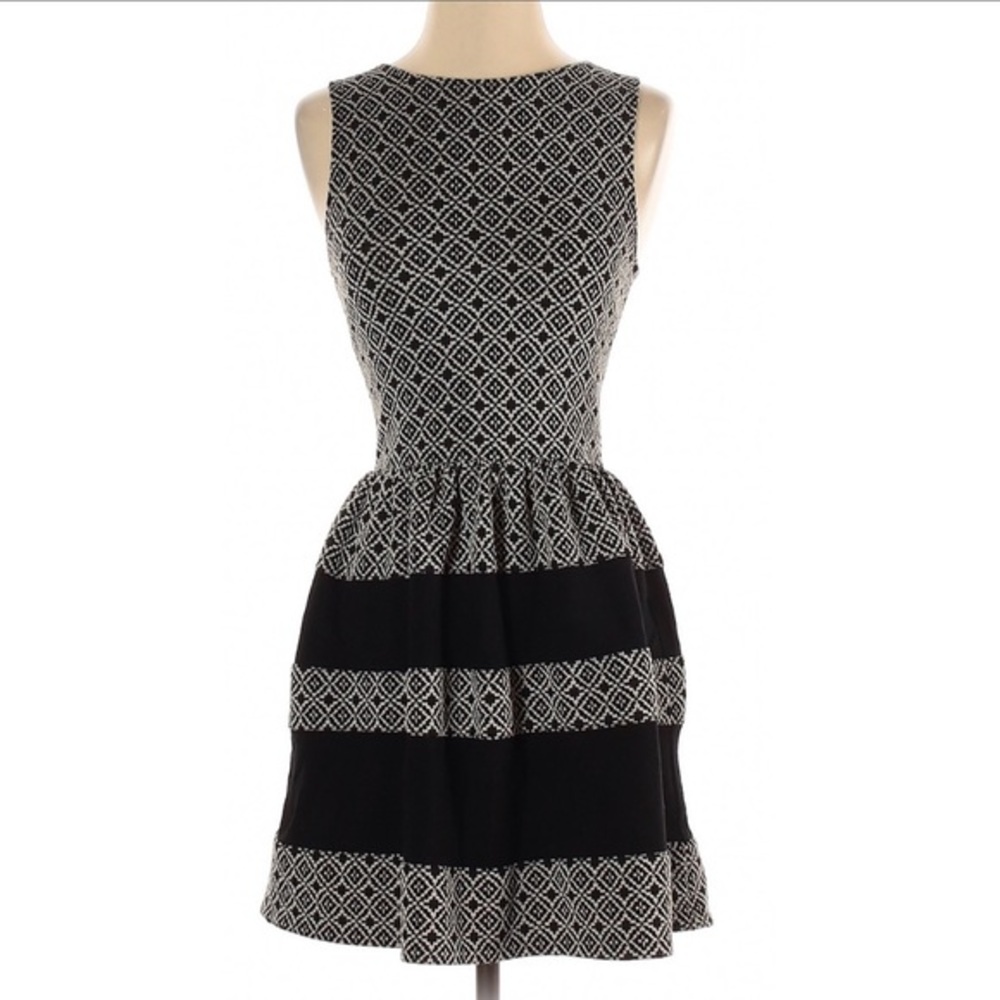 Red‎ Saks Fifth Ave Fit & Flare Dress